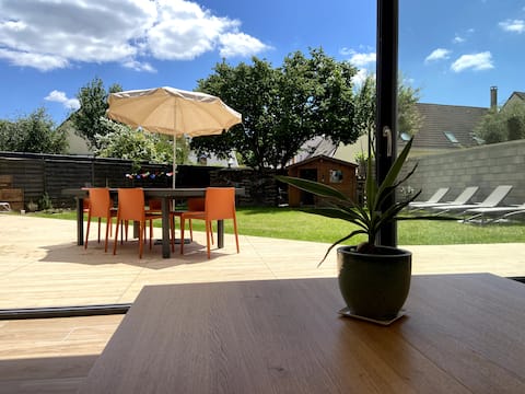 Accommodation with garden