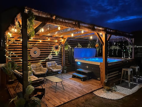 O'Lirios Chalet Spa 6/8 pers.