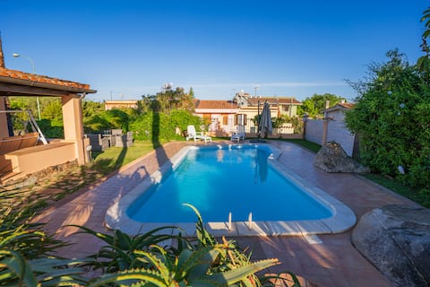 Villa Sa Marina with a pool