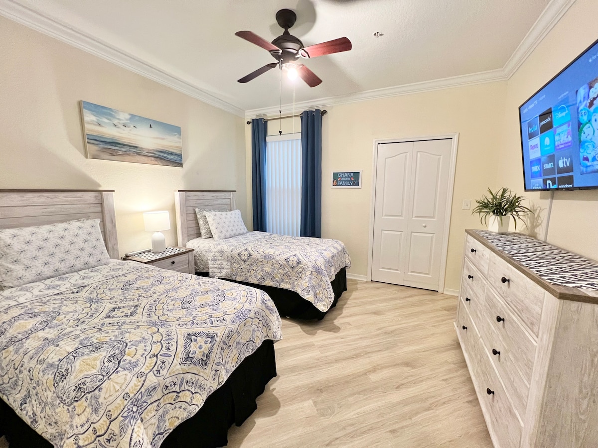 Segundo dormitorio con camas individuales