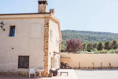 A rural house in the mountains