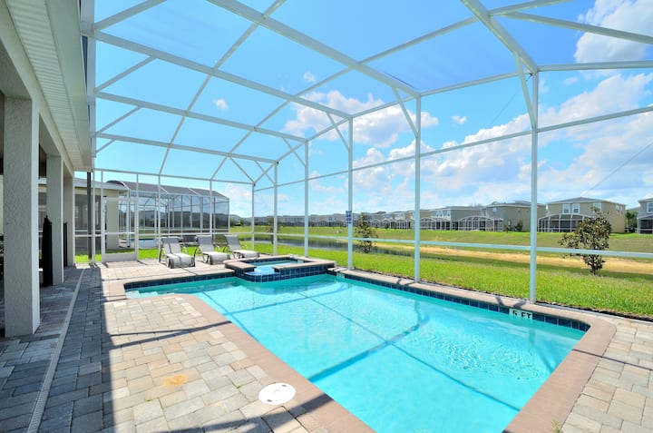 Magic Villa W/ Pool&game Room - Four Corners, FL