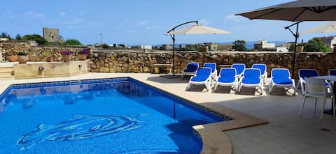 Gozo dream home with spectacular views