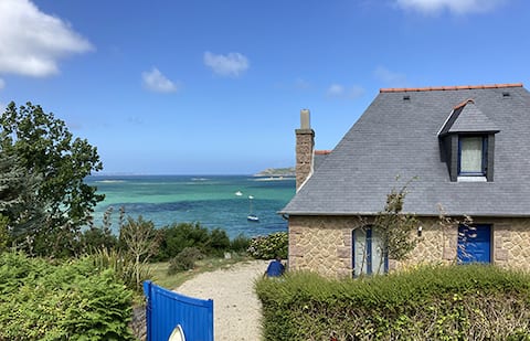 Fisherman's house on the beach