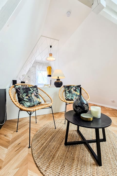 Top Airbnb: MJM La Canopée – tranquility in the heart of Fougères in Fougères