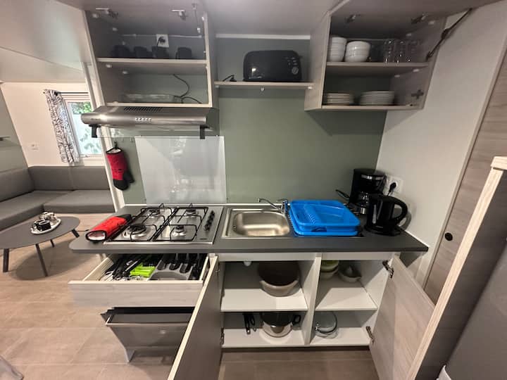 Mobil-home Piscine Terrasse 2ch Proche Plage - Saint-Jean-de-Monts