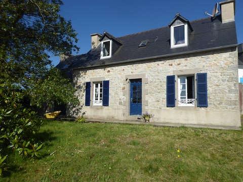 Typical Breton house