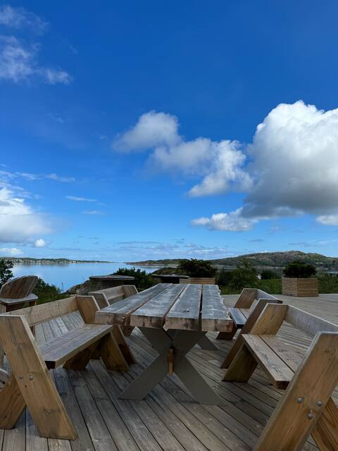 Sea cabin with great views