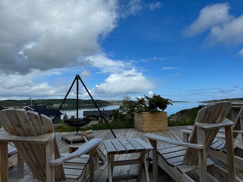 Sea cabin with great views