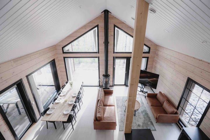 Iisland Aava Seaside House, Sauna, Jacuzzi, Nature - Finnland