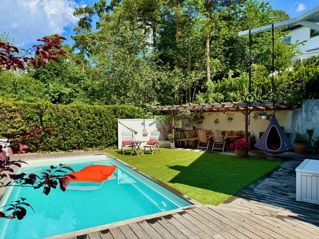 Koselig hus på Ulvøya m/oppvarmet basseng