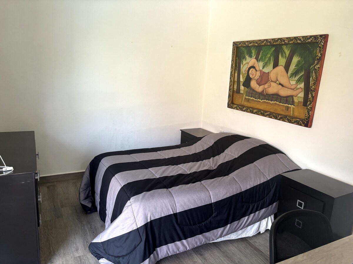 Popular Airbnb listing: Bungalow with a palapa and access to a private pool in Alpuyeca