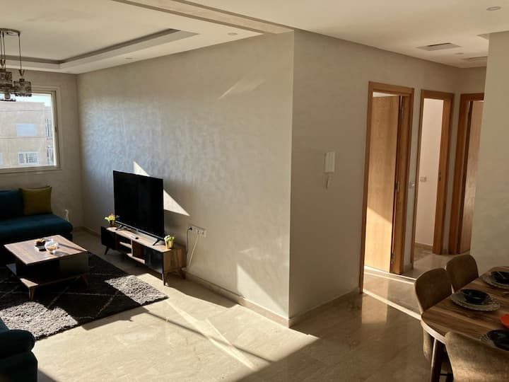 Appartement 2 Chambres Et Piscine, Séjour Parfait - Mohammédia