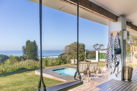 Ocean view. Pool. Large patio. 3 on suite bedrooms