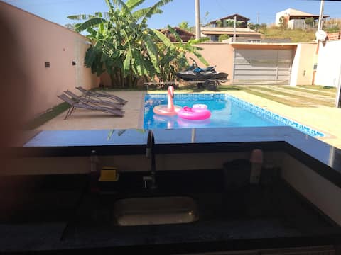 Farmhouse with Pool, Barbecue and Comfort