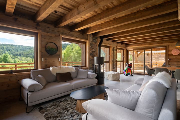 Chalet Marcel 12 Pers Spa Sauna - Gérardmer