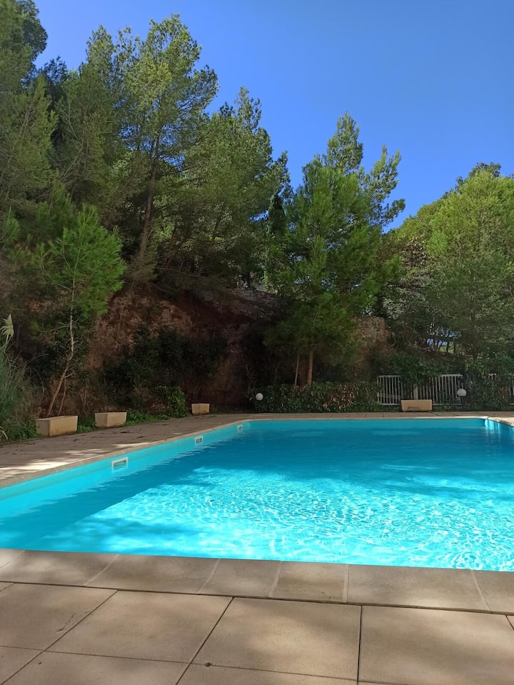 T2 Avec Piscine, Vue Sur L'étang - Sète
