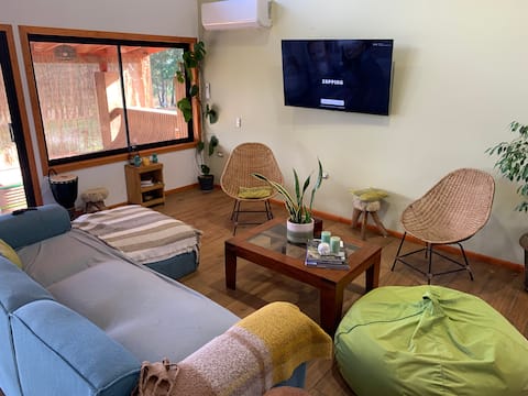Popular Airbnb listing: Country house overlooking the wind farm in Región Del Biobío