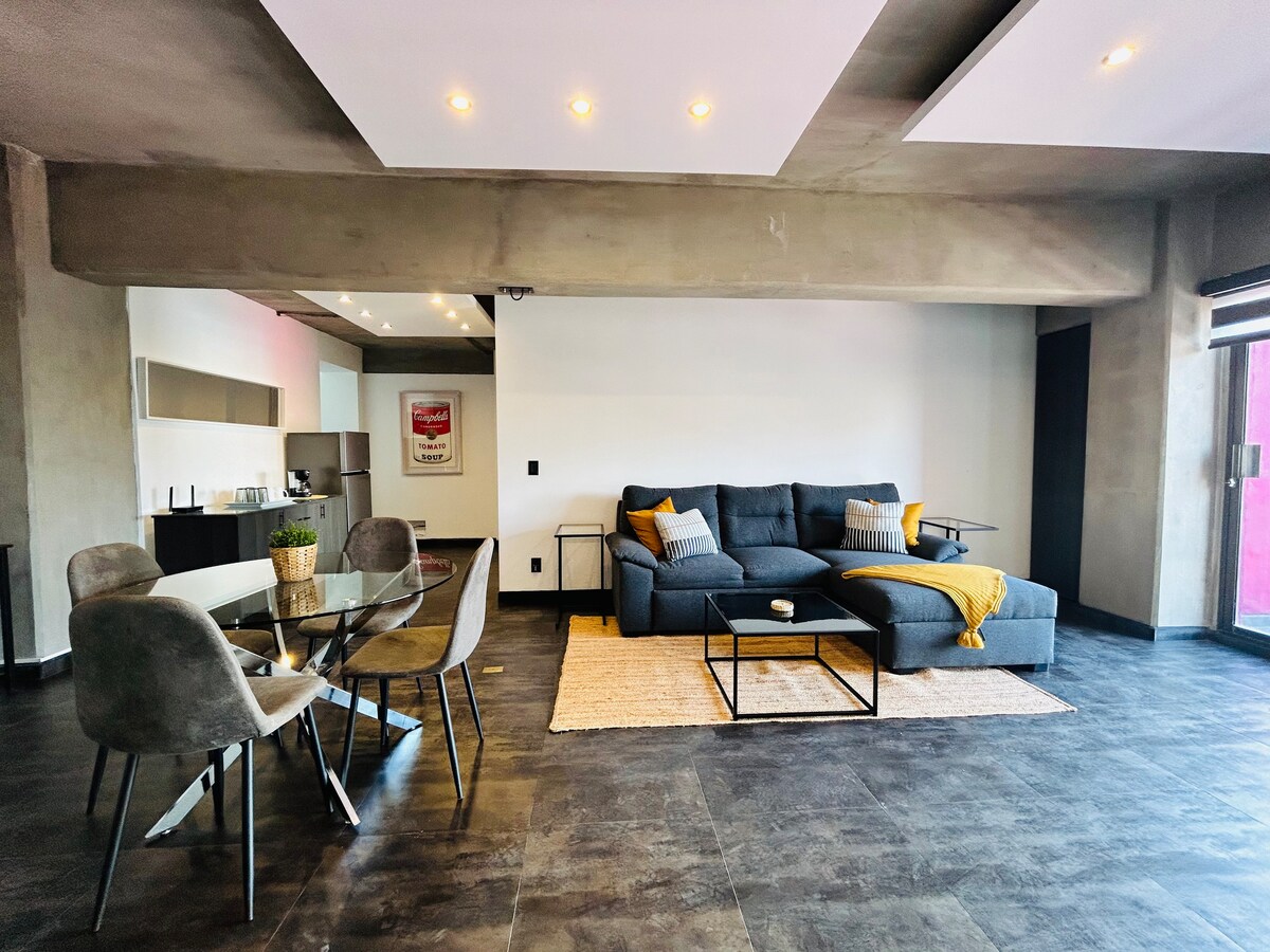 Top Airbnb: ModernLoft / Ideal location / Av. Reforma / Angel en Juárez