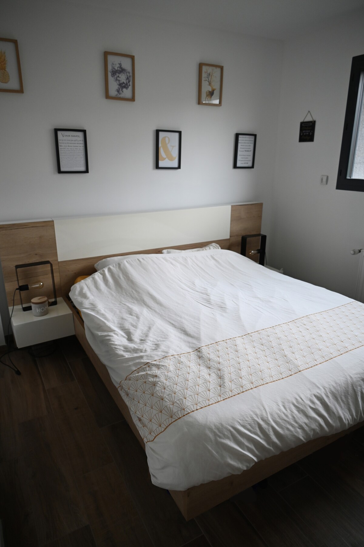 chambre or. lit 160x200cm queen size