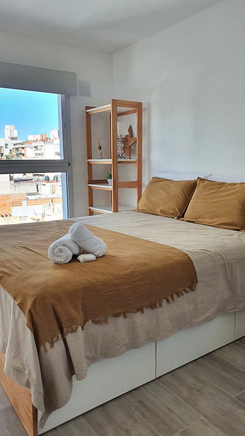 Top Airbnb: Spacious and 100% equipped studio! en Departamento Rosario