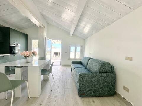 Design apartment on the beach