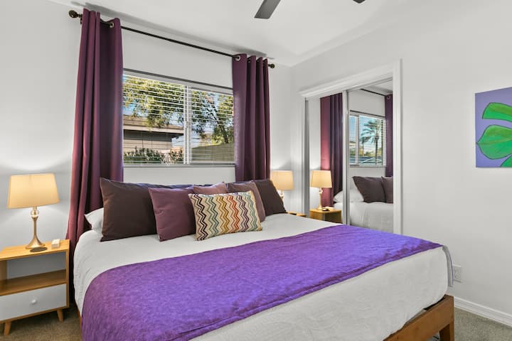 【Schlafzimmer #2】Schlafe auf Wolken auf diesem bequemen Kingsize-Bett