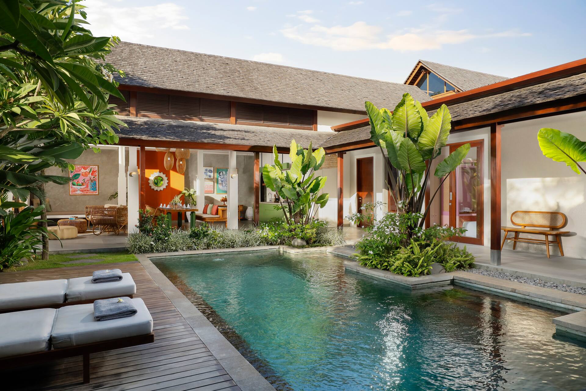 Warm Family Haven 3 Bedroom Private Villa in Canggu 3