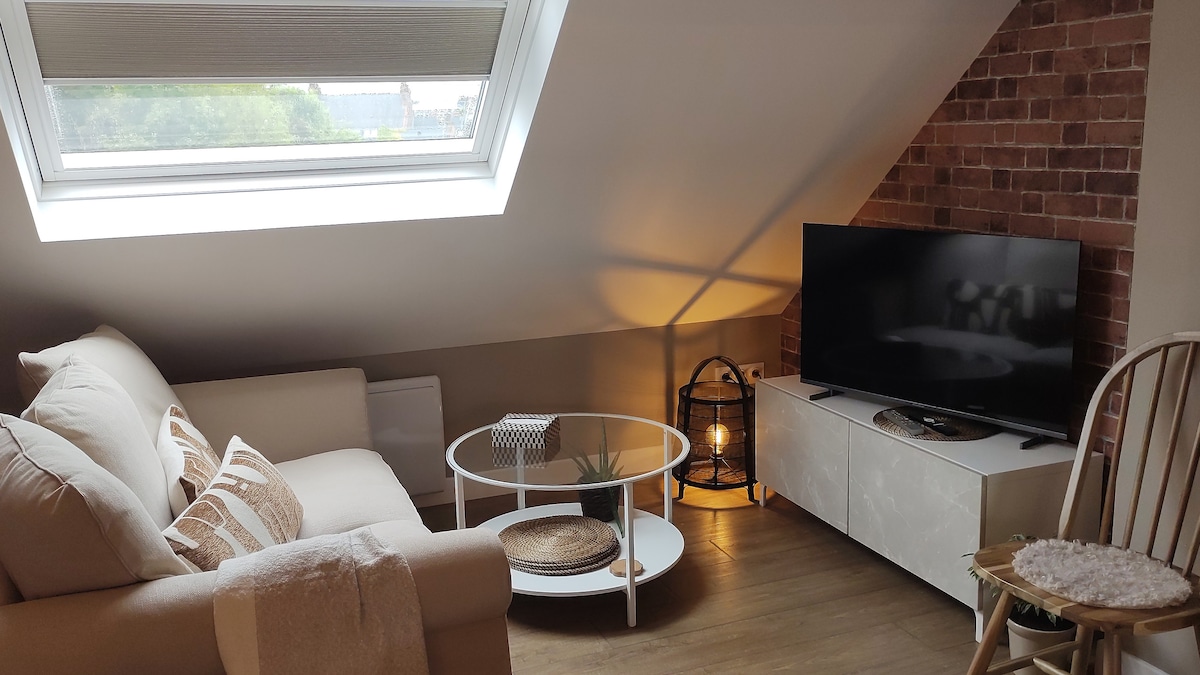 Popular Airbnb listing: Charming studio for 2 people. Old Lille, cozy, equipped in Lille