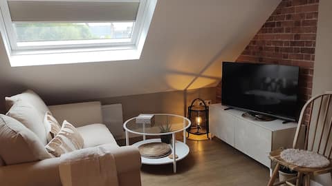 Annonce Airbnb populaire: Charming studio for 2 people. Old Lille, cozy, equipped à Vieux Lille