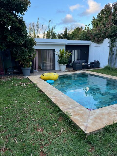Villa avc piscine sans vis-à-vis