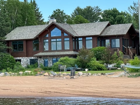 Leech Lake Sandy Beach Campfires, Sunsets, Fishing