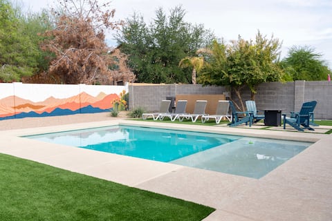 Desert Oasis | Pool Heating Available | Grill