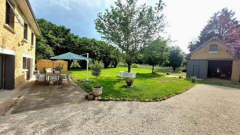 Maison de vacances vue châteaux