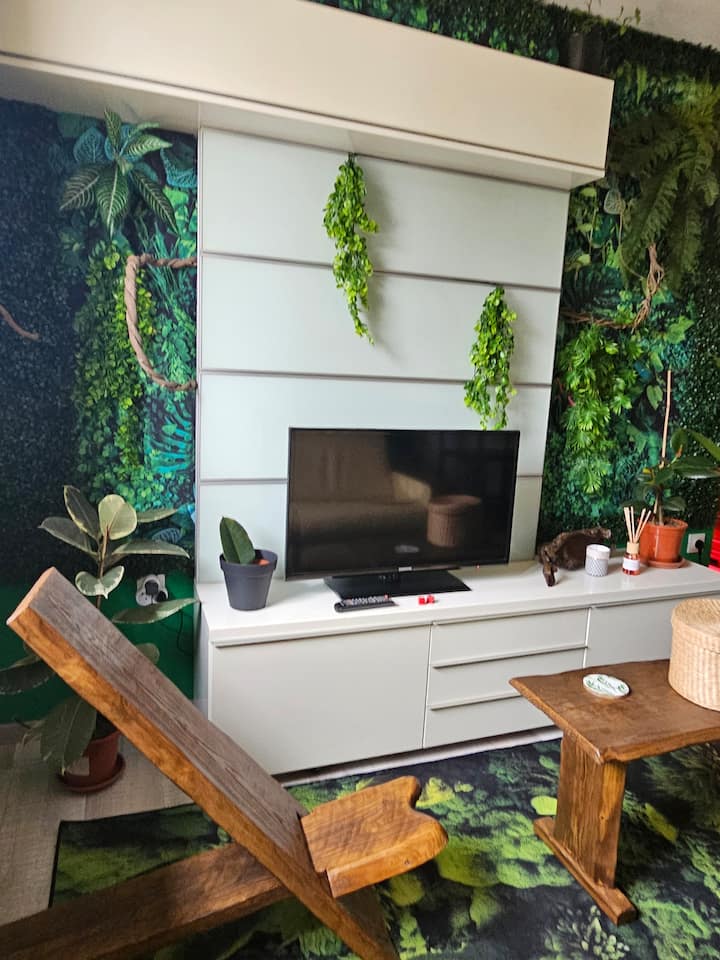 Jungle Romantique  Room à Céret Avec Sauna Parking - Le Boulou