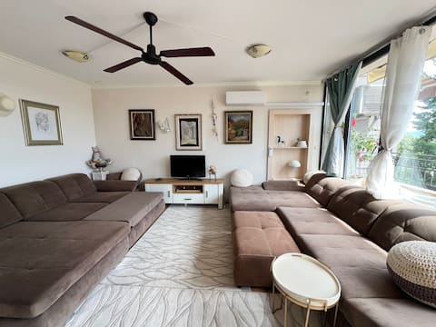 Downtown Apartment Big Beds, Kitchen, Free Parking