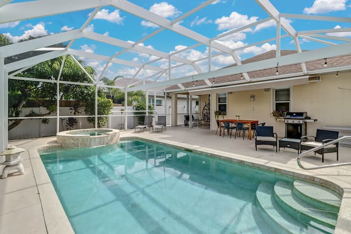 Heated Pool And Spa Home! - Vineyards, FL