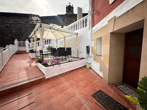 Loft in a quiet village.