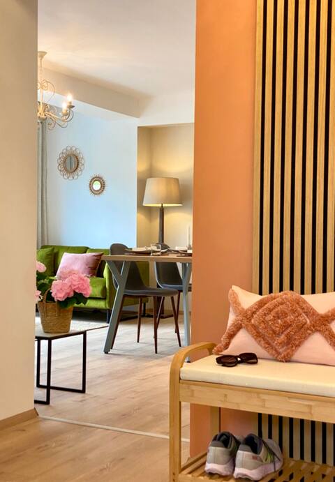 Spacious terrace apartment & 3 minutes to the lake