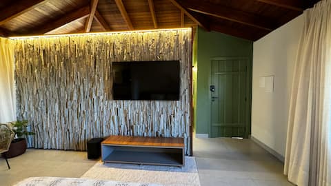 Imóvel de sucesso: Lambrequim Chalet - Casario dos Pireneus em Pirenópolis