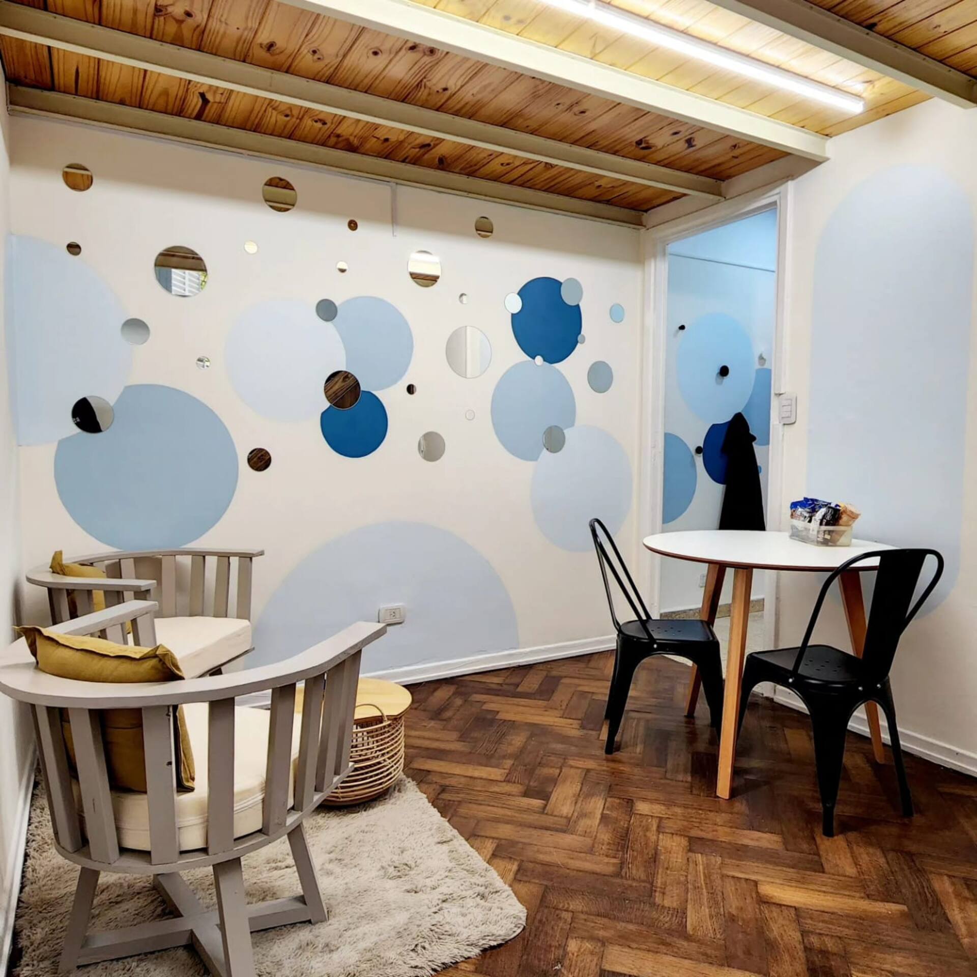 Recycled loft apartment in San Nicolás
