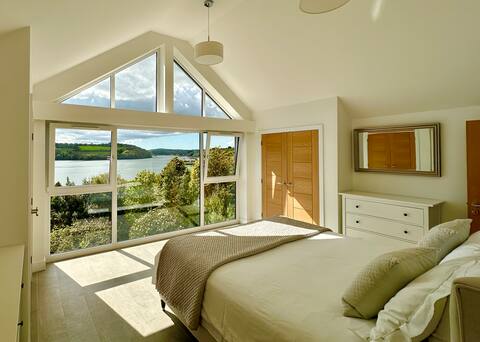 Stunning luxury waterside house with amazing views