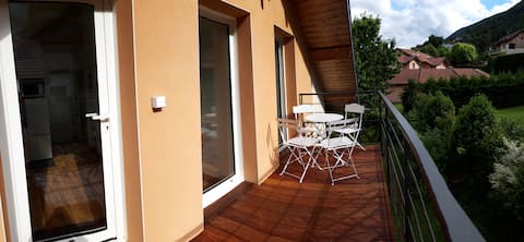 Top performing Airbnb: Soffitta, 4 people in Sevrier