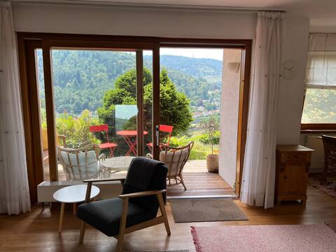 Top performing Airbnb: Cute & Sunny Studio-Apartment with Terrace in Heidelberg
