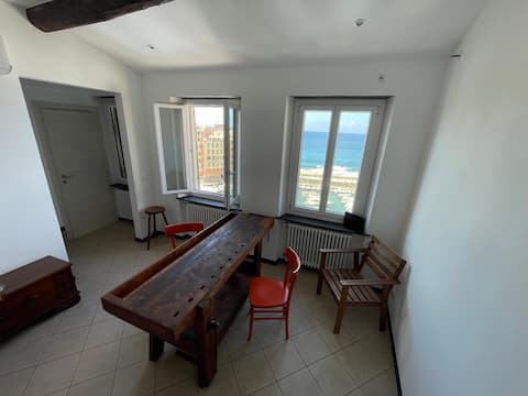 Popular Airbnb listing: Sea View Camogli, Portofino in Camogli