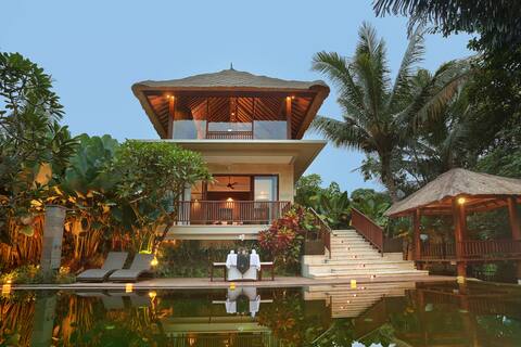 Stunning Jungle View Private Pool 2-BR Villa Ubud