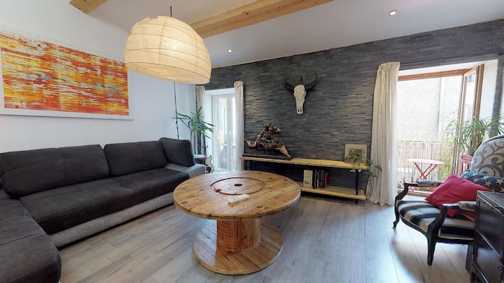 Atypic 3 Bedrooms Triplex With Terrace, 5km Nice - La Gaude