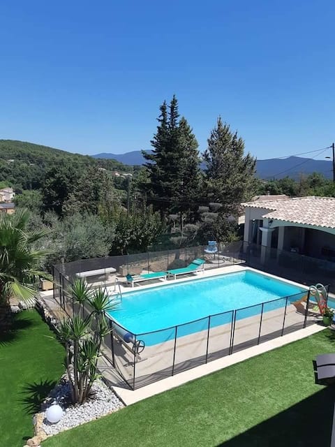 Bottom of villa in the Var
