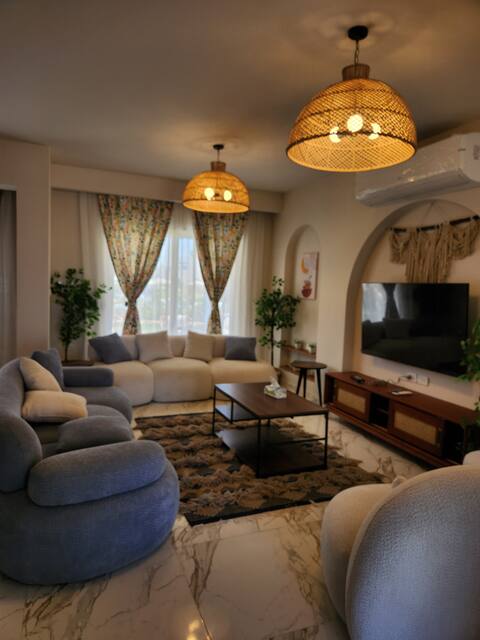 Mountain view Luxury Twin House - Pool Front