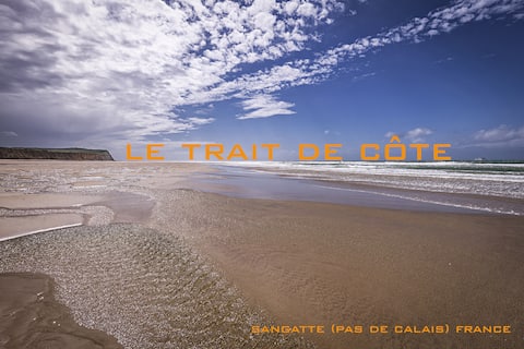 House close to the sea.